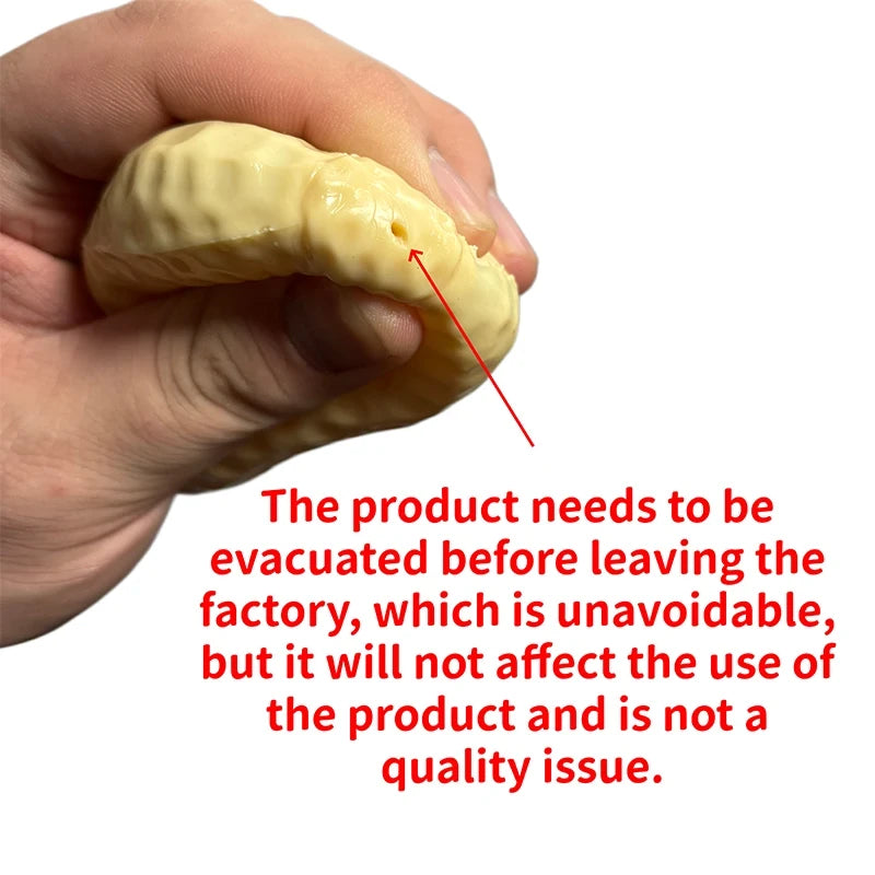 Buttery-Soft Peanut Stress Ball