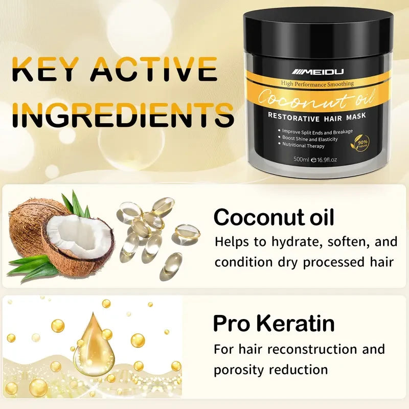 Coconut Oil Keratin Hair Mask